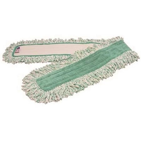 Renown 48 in. Green Microfiber Dust Mop with Fringe, 3PK MPFG348